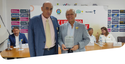 “TELCONET LATAM RECONOCIDA POR LA FEDERACIÓN ECUATORIANA DE TENIS – FET DEBIDO A SU APORTE EN EL TENIS